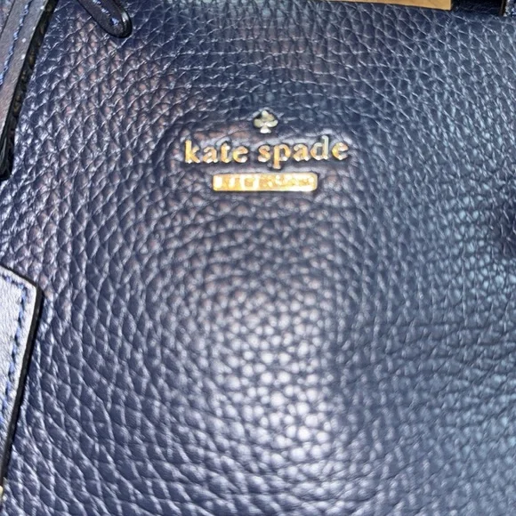 Kate Spade Navy and Cream Satchel - Picture 6 of 15